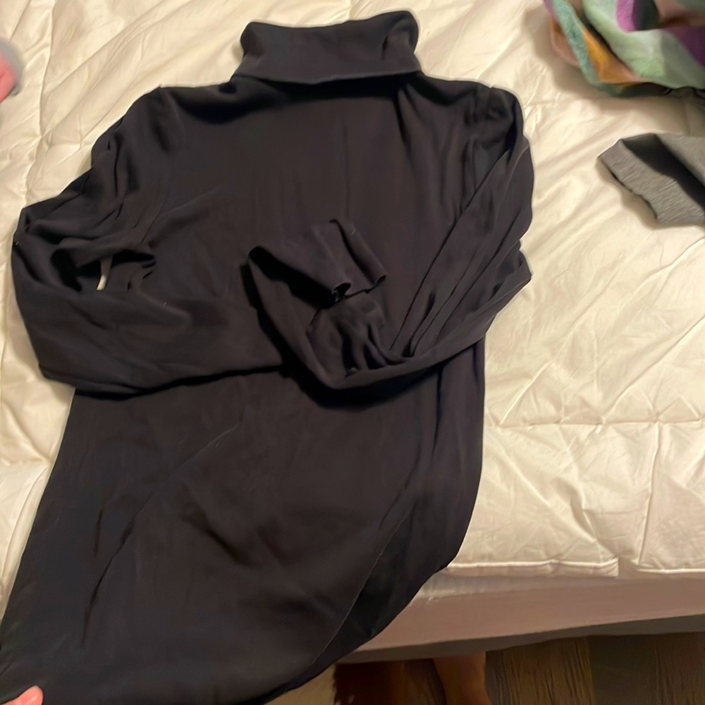 J. Crew black turtle neck long sleeved shirt